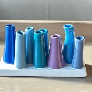 Chive.com Multicolor Ceramic Vase